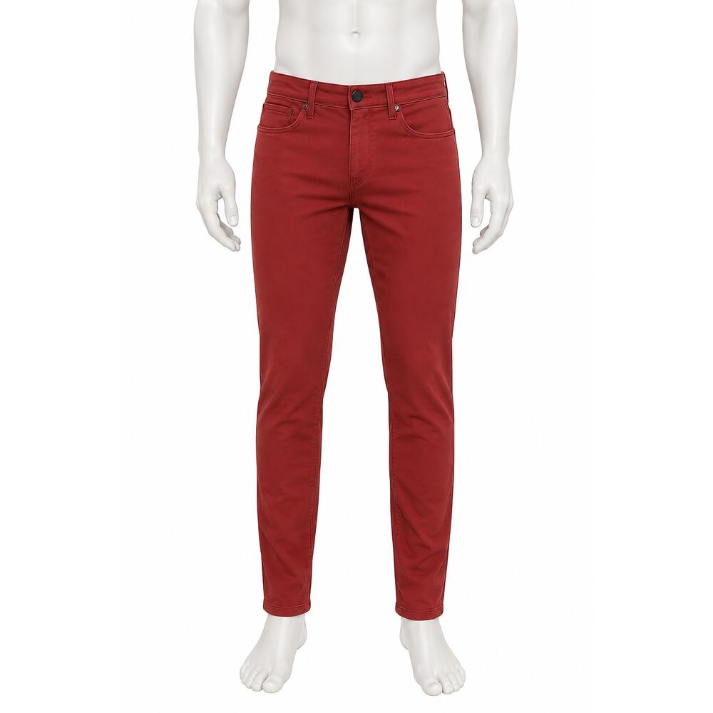 American Eagle Extreme Flex Skinny Straight Chinos – Burgundy – Size 29x34